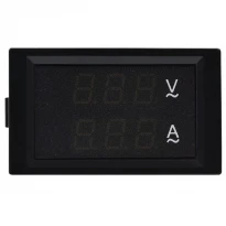 Амперметр+вольтметр цифровой (АС 100А; АС80-300V) 70х40 модель ЦАВ-100 LB A0190010130 АСКО-УКРЕМ