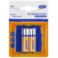 Лужна батарея AА.LR6.BL2 (2 шт) АСКО-УКРЕМ