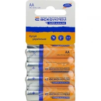 Лужна батарея AА.LR6.SC4 (4 шт) АСКО-УКРЕМ