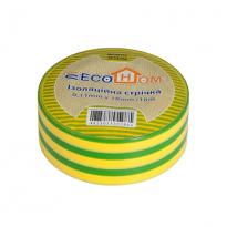 Изолента ECO 0,11x18мм 18м желто-зеленая ECO0150020018 ECOHOME