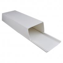 Короб пластиковый белый Basic 80х60мм (2м) ECO040010029 ECOHOME