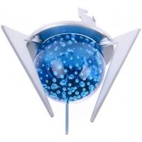 Точечный врезной светильник HDL-BA ALU/BLUE Brille