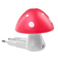 Светильник ночной LED-61 гриб бело-розовый Brille