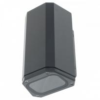 Светодиодный настенный архитектурный светильник AL-263 7W 3000K черный Brille