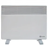 Електроконвектор настінний/підлоговий C-1500W 1500 Вт для 15 м² терморегулятор білий Castle