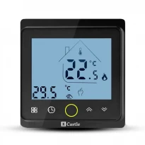 Терморегулятор з керуванням WiFi Castle AC603H чорний