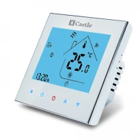 Терморегулятор комбінований для теплої підлоги AC8400H 16A білий Castle
