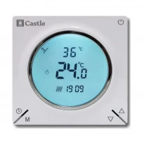 Терморегулятор для теплої підлоги AC829H 16A білий Castle