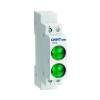 Сигнальная лампа на DIN-рейку ND9-2 230V зеленая/зеленая 594133 CHINT