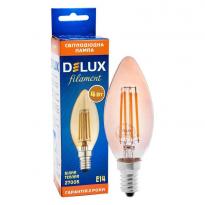 Светодиодная лампа Filament BL37B 90011682 свеча E14 4W 2700K 220V Delux