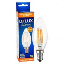 Світлодіодна лампа Filament BL37B 90011683 свічка E14 6W 2700K 220V Delux
