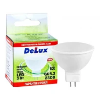 Светодиодная лампа энергосберегающая SMD JCDR 90011746 MR16 GU5.3 7W 4100K 220V Delux