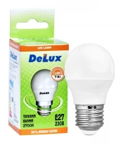 Cветодиодная лампа BL50P 7W 2700K 220V E27 теплый белый 90011757 Delux