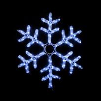 Светодиодная фигура MOTIF Snowflake 0,55m 12 flash синий IP44 Delux