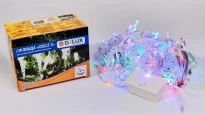 Гірлянда внутрішня ICICLE З 100 LED бахрома 3,2x0,7m мульти/прозорий IP20 90015254 Delux