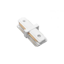 Коннектор прямой для шинопровода 1-фазного 2IC белый 90015812 Delux