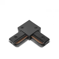 Коннектор L-образный для шинопровода 1-фазного 2LC черный 90015813 Delux