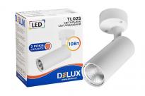 Светодиодный спотовый светильник TL02S 10W 4000K белый 90015886 Delux