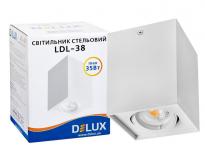 Светодиодный спотовый светильник LDL-38 белый GU10 90015914 Delux