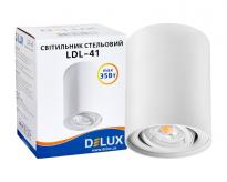 Светодиодный спотовый светильник LDL-41 белый GU10 90015916 Delux
