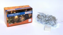 Гірлянда внутрішня STRING З 200LED 10m білий/прозорий IP20 90017982 Delux