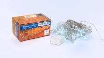 Гірлянда внутрішня ICICLE З 75 LED бахрома 2x0,7m білий/прозорий IP20 90017983 Delux