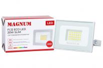 Прожектор світлодіодний FL12 ECO LED 20W slim білий 6500К IP65 90018082 Magnum