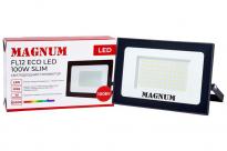 Прожектор светодиодный FL12 ECO LED 100W slim черный 6500К IP65 90018087 Magnum