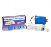 Блок аварийного питания для LED 180-265V (11,1V 4,4Ah) 40W 1 час 90018308 Delux