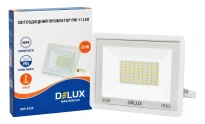 Прожектор светодиодный FMI 11 LED 50W 6500K IP65 белый 90019309 Delux