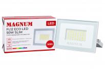 Прожектор світлодіодний FL12 ECO LED 50W slim 6500K IP65 білий 90020425 Magnum
