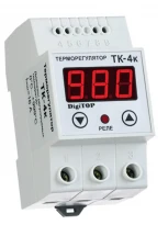 Одноканальный терморегулятор без датчика TK-4к DIN-рейка DigiTOP
