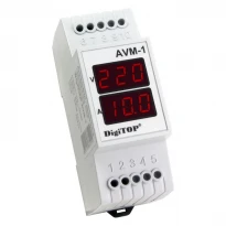Однофазный амперметр-вольтметр AVM-1 DigiTOP