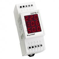 Вольт-ампер-частотомер VAFM-1 DIN-рейка DigiTOP