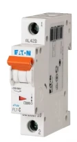 Автомат для электропроводки 4A 10kA 1 полюс тип C PL7-C4/1 Eaton (Moeller)