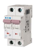 Автоматичний вимикач 1A 10kA 2 полюси тип C PL7-C1/2 Eaton (Moeller)
