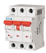 Автоматичний вимикач 10A 10kA 3 полюси тип D PL7-D10/3 Eaton (Moeller)
