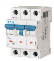 Автоматичний вимикач 20A 10kA 3 полюси тип D PL7-D20/3 Eaton (Moeller)