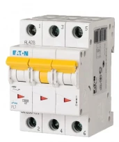 Электрический автомат 25A 10kA 3 полюса тип D PL7-D25/3 Eaton (Moeller)