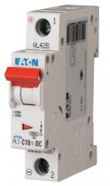 Автоматичний вимикач 10A 10kA 1 полюс тип C PL7-C10/1-DC Eaton (Moeller)