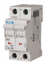 Автоматичний вимикач 1A 10kA 2 полюси тип C PL7-C1/2-DC Eaton (Moeller)