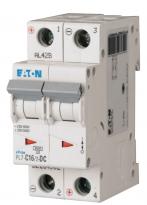 Автоматичний вимикач 16A 10kA 2 полюси тип C PL7-C16/2-DC Eaton (Moeller)
