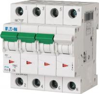Автоматичний вимикач 32A 6kA 4 полюси (3p+N) тип C PL6-C32/3N Eaton (Moeller)