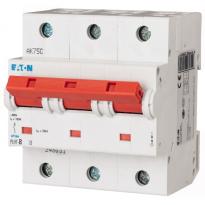 Автоматичний вимикач 80A 20kA 3 полюси тип D PLHT-D80/3 Eaton (Moeller)
