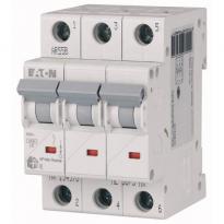 Автоматичний вимикач 25A 4,5kA 3 полюси тип B HL-B25/3 Eaton (Moeller)