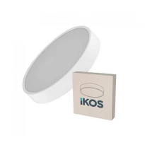 Світильник стельовий з пультом дистанційного керування Colo 40W 2800-6500К 220V IP20 білий 0002-BLG IKOS