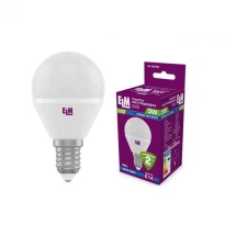 Светодиодная лампа G45 18-0046 PA10 E14 5W 4000K 220V ELM