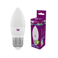 Энергосберегающая LED-лампа свеча C37 18-0049 PA10 E27 7W 4000K 220V ELM