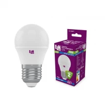 Светодиодная лампа G45 18-0087 PA10 E27 5W 4000K 220V ELM