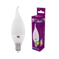 Светодиодная лампа свеча C37 18-0089 PA10 E14 6W 4000K 220V ELM